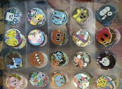 Cartoon Network Tazos 80/80 Complete Set Sabritas Ben 10 Gumball Pogs