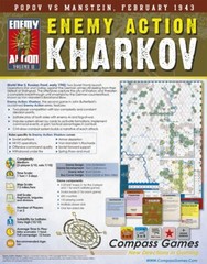 Compass Games Enemy Action: Kharkov 2024 Reprint NISW Fast Shipping