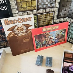 1990 Hero Quest & Kellar’s Keep Quest Pack • Milton-Bradley • Fantasy Board Game