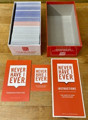 Never Have I Ever Party Card Game Complete 17+ Complete In Box