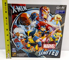 Marvel United X-Men Board Game Spin Master NEW OPEN BOX Complete 2021 CMON