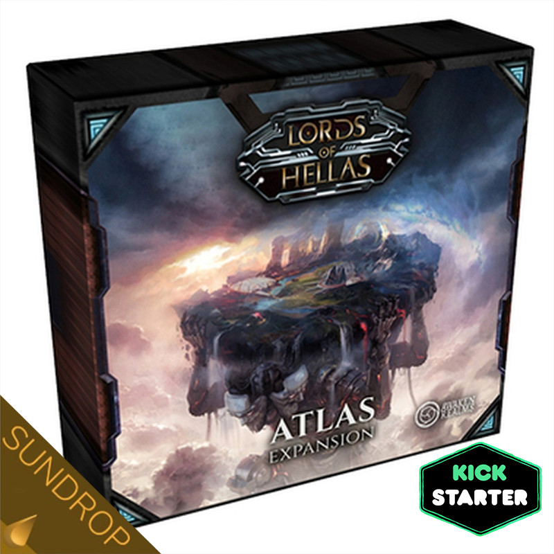 Lords of Hellas – Atlas SUNDROP WASH (Board Game Expansion) New & Sealed