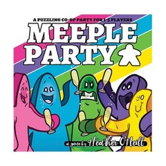 9th Level Board Game Meeple Party Box Fair/VG+