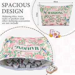 American Mahjong Empty Bags Set for Tiles & Racks – 24x13x4.7 Inches