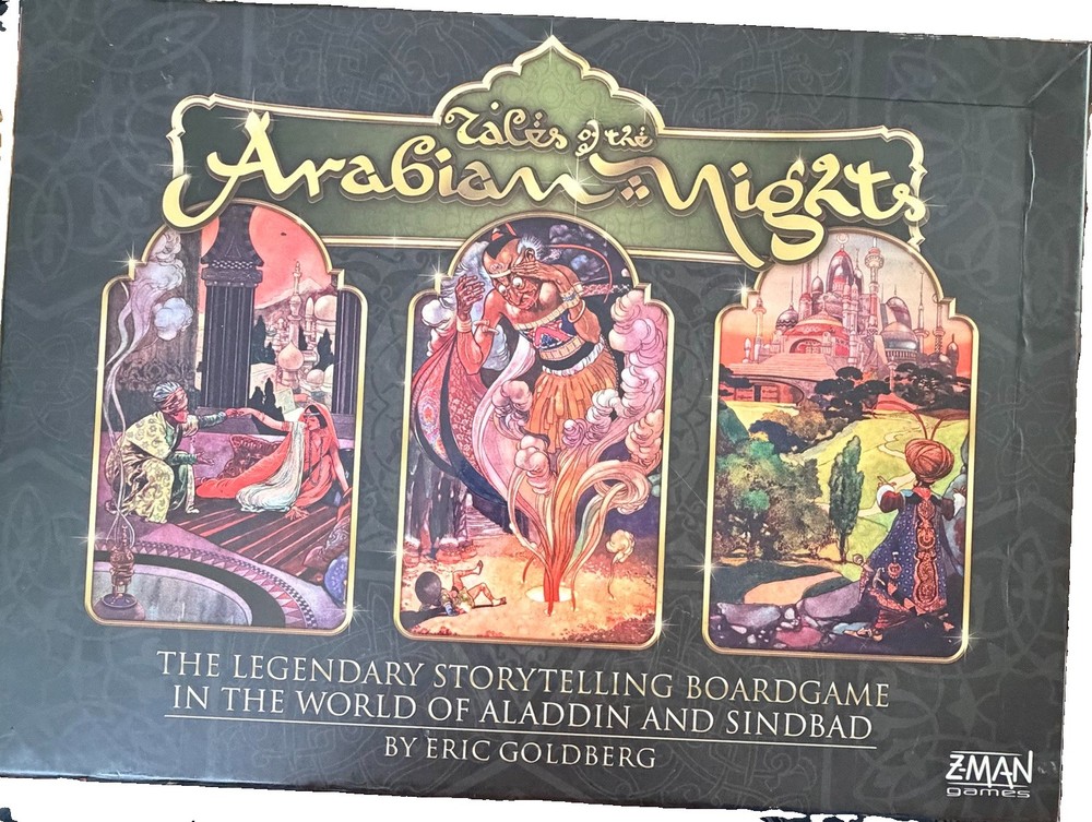 Zman Games Tales of the Arabian Nights Storytelling BoardGame Complete