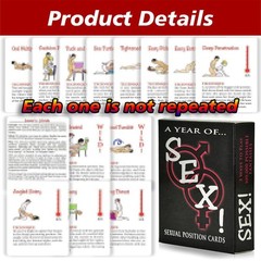 Auntzyj Sex 3 inches x 2 x 1 inch, Cards + 5 Glow-in-the-dark Dice