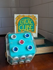 Vtg Chaotic Cube Art Game 1970 Pacific Game Company Nintendo Japan 1969 & Box