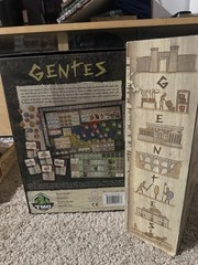 Board Game Collection Gentes Board Game Deluxified / Courtier And Dominaire
