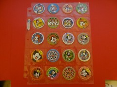 Pogs ANIMANIACS * Set 60 * 1995 Sheets included * Nice Set *Official * Silver