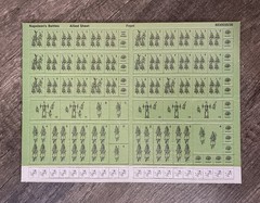 Avalon Hill Napoleon’s Battles Tactical War Game 1989 – COMPLETE & UNPUNCHED!!