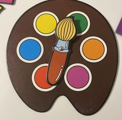 Vintage “Girocolor” Puzzle Game By Diset – Ages 3 to 8 – Complete!