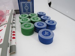 SEQUENCE Giant Game Edition Cushioned Mat Cards Oversize Chips Complete