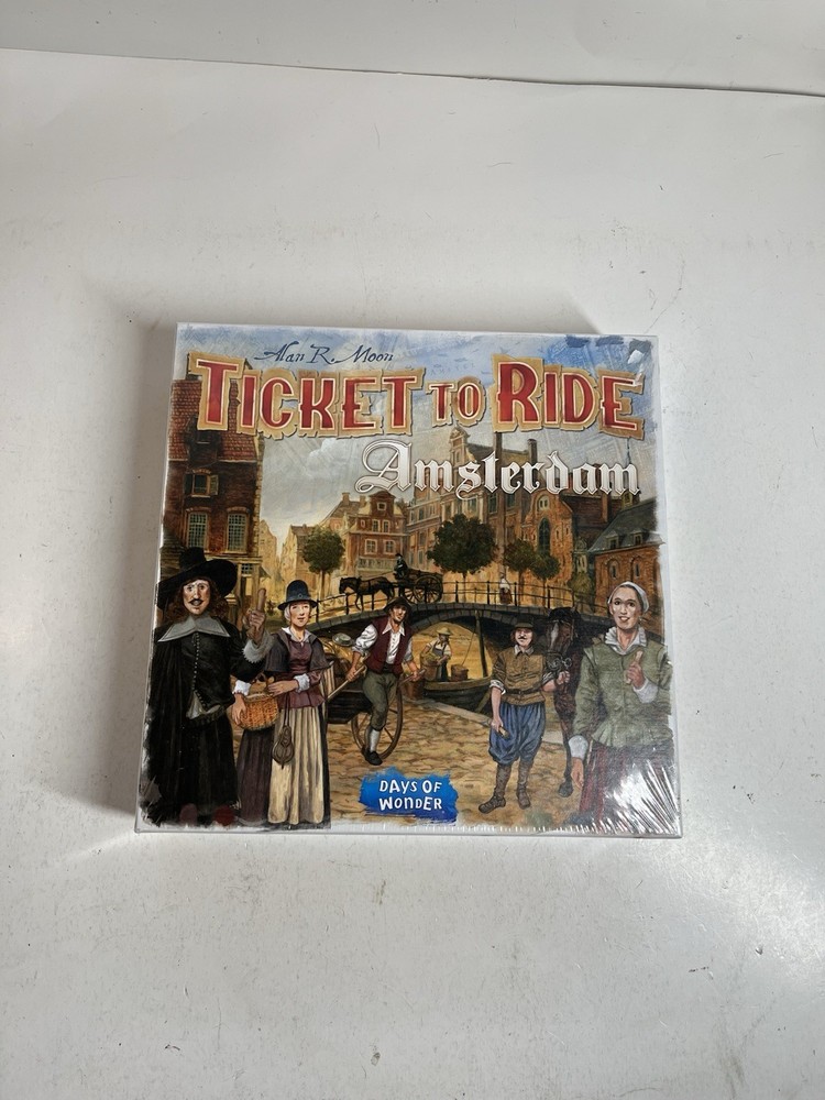 New Days of Wonder Ticket to Ride Amsterdam Board Game By Days of Wonder New