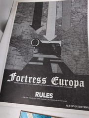 FORTRESS EUROPA “WWII Western Front Invasion”- Avalon Hill NOS Unpunched (*READ)