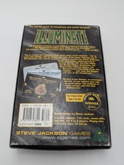 ILLUMINATI The Classic Game of Conspiracy Steve Jackson Games 100% Complete 2009