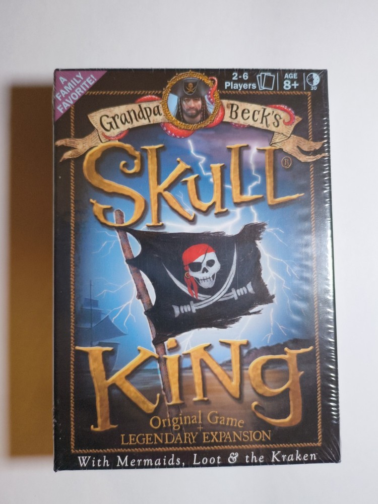 Grandpa Beck’s Skull King Original Game & Legendary Expansion Card Game New