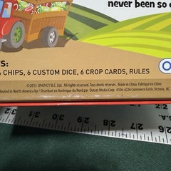 Outset Media Board Game – Farming Dice – Farmer – 2015 – Complete – Ships Free