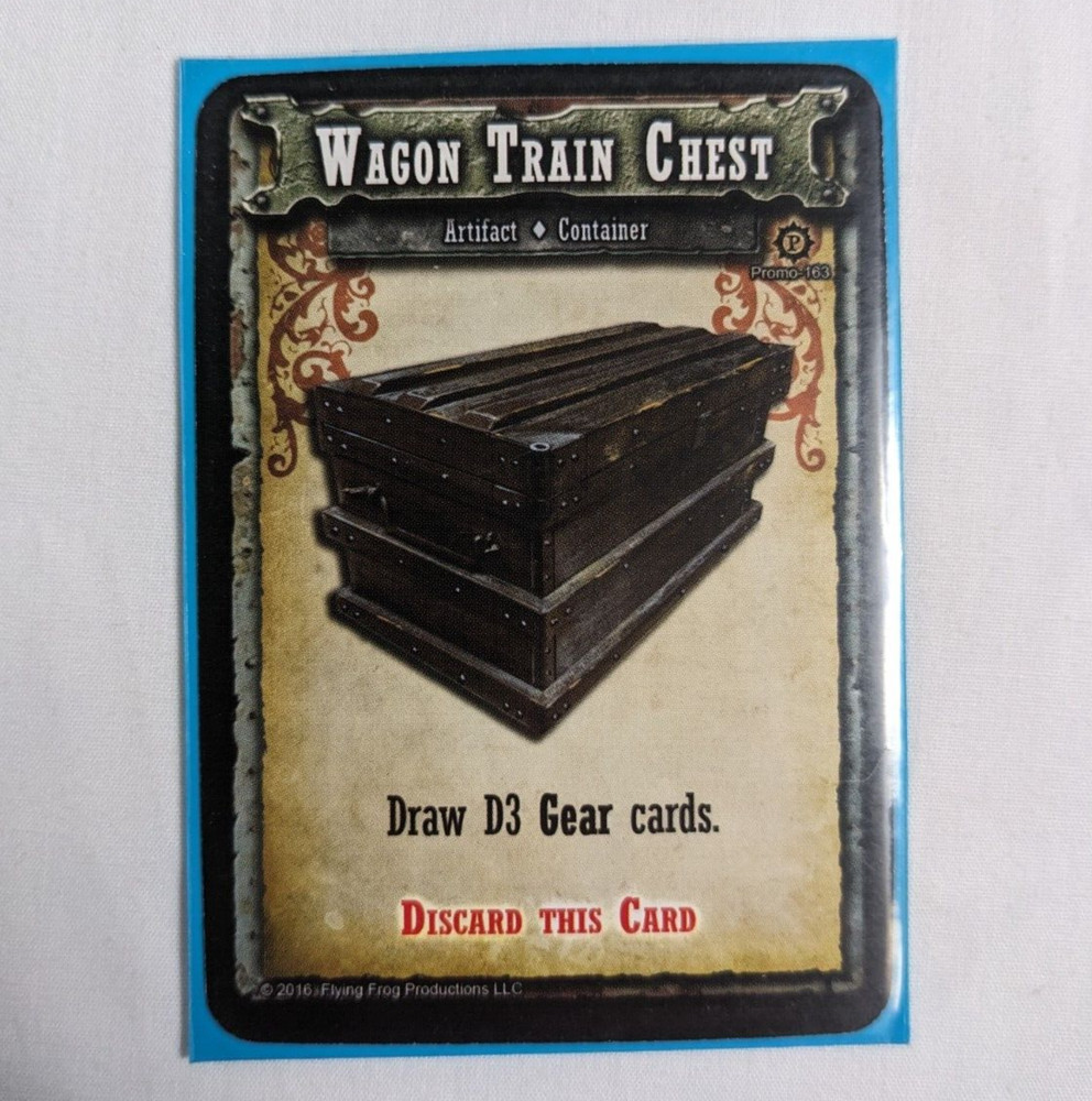 SHADOWS OF BRIMSTONE Board Game WAGON TRAIN CHEST PROMO 163 FFP
