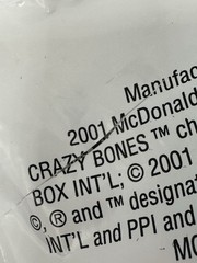 Gogo’s Crazy Bones – New Zealand Variant – Sealed McDonald’s Monster Bones Pack