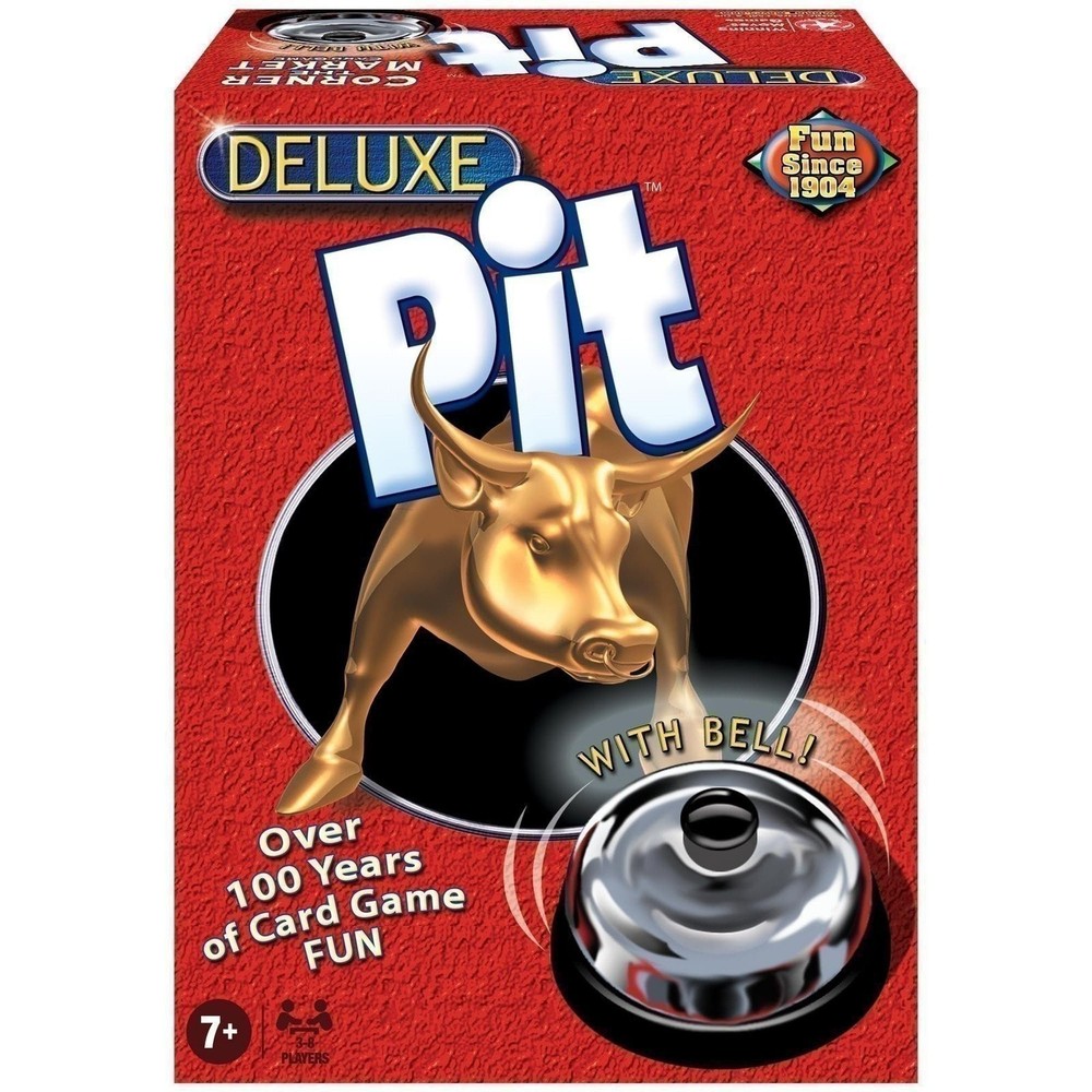 Deluxe Pit by Winning Moves Games USA, Loud and Raucous Party Game for 3 to 8…