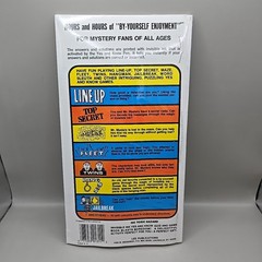 NEW Vintage Mr. Mystery Yes & Know Secret Agent Spy Book Invisible Ink Game Book