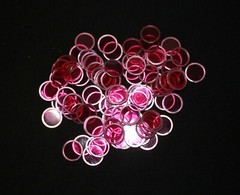 500 Bingo Chips Markers 100 each color – Use with Magnetic Wand on paper sheets