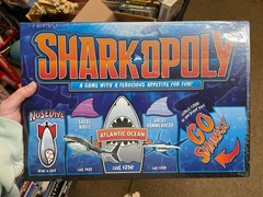 Sharkopoly Monopoly Shark Board Game by Late for the Sky New Sealed