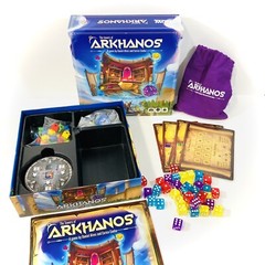 THE TOWERS OF ARKHANOS BOARD GAME idw English Multilingual 2019 oop COMPLETE EUC
