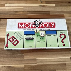 1992 Monopoly Board Game Parker Brothers New Zealand COMPLETE