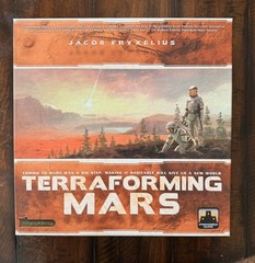 Terraforming Mars Board Game Plus Acrylic Player Card Overlays