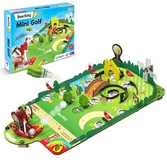 DIY Mini Golf STEM Kit 10 Hole Course Mechanical Golfer Smartivity 6-12 Kids