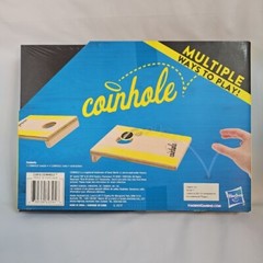 New Hasbro Coinhole Tabletop Coin-bouncing Party Game. C3810. Fun Tiny Cornhole.