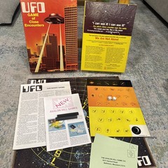 UFO Game of Close Encounters 100% COMPLETE – Avalon Hill Bookshelf Board Game