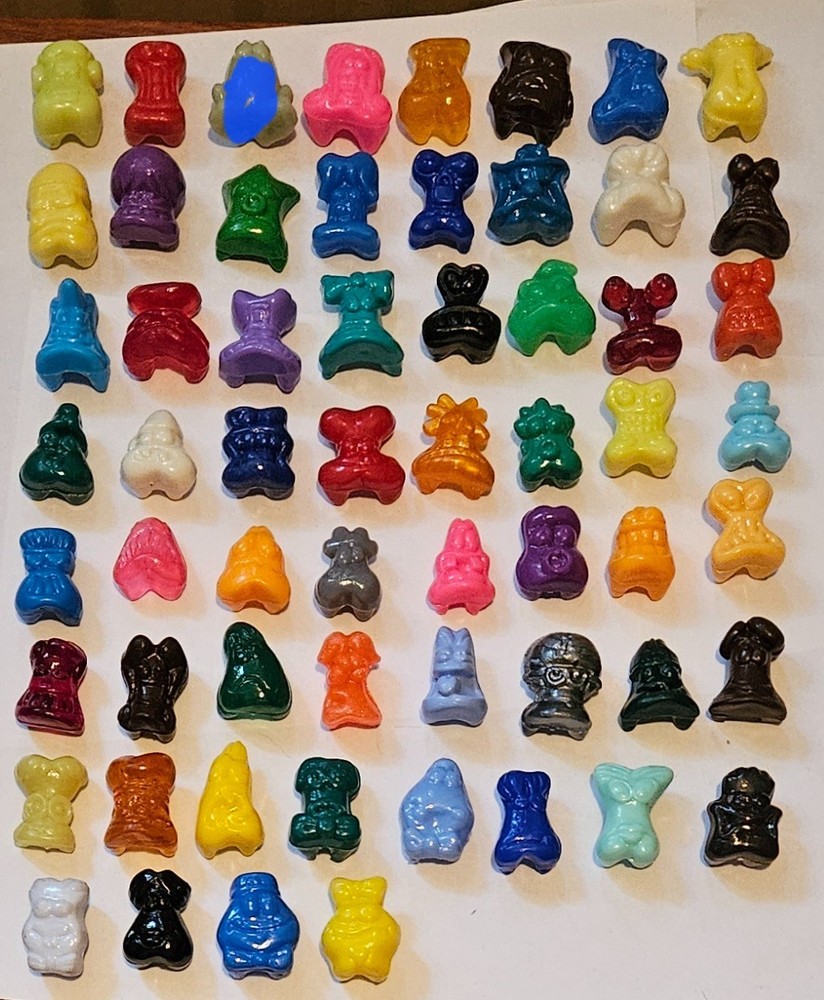 Crazy Bones Gogo’s 1990 Original Gogo’s complete set with Metal long neck Speedy