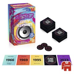 Hitster – Guilty Pleasures, Fun Music Quiz Card Game, 2-10 Players – 300 Plus…