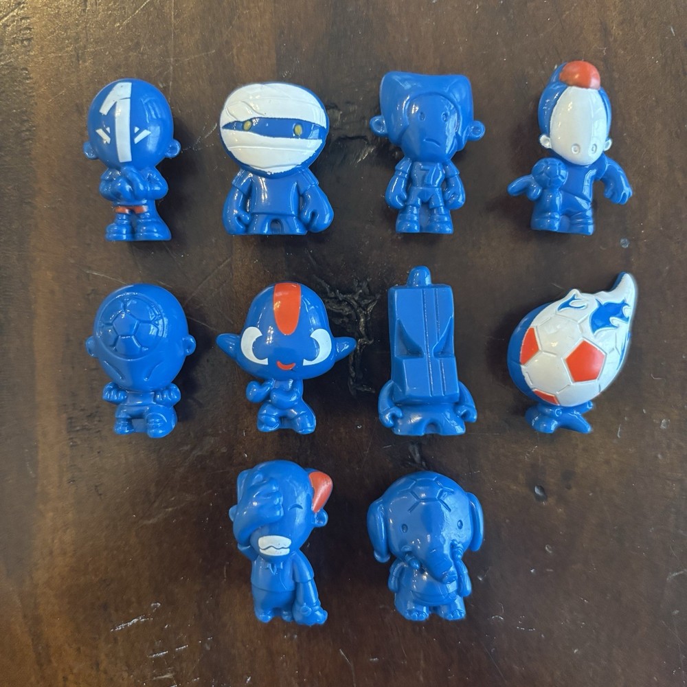 Complete SET FRANCE – 2010 FIFA World Cup VOETBAL Gogos Crazy Bones FUT BRASIL