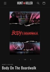Hunt A Killer Body On The Boardwalk Immersive Murder Mystery Board Game Complete