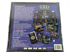 CSI: Crime Scene Investigation The Board Game CBS Specialty 2004 Complete