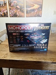 Hasbro Marvel Avengers Edition Monopoly Complete SEALED In Box NEW