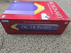 Pictionary 20th Anniversary Parker Brothers New Open Box 2007