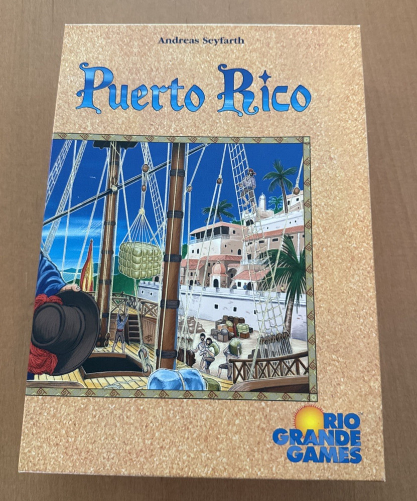 Rio Grande Games Puerto Rico Board Game – See Description