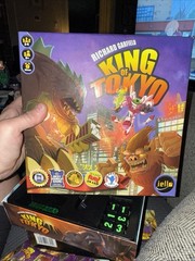 King of Tokyo Board Game COMPLETE Iello 2015 GigaMonster Richard Garfield