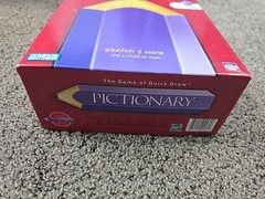 Pictionary 20th Anniversary Parker Brothers New Open Box 2007