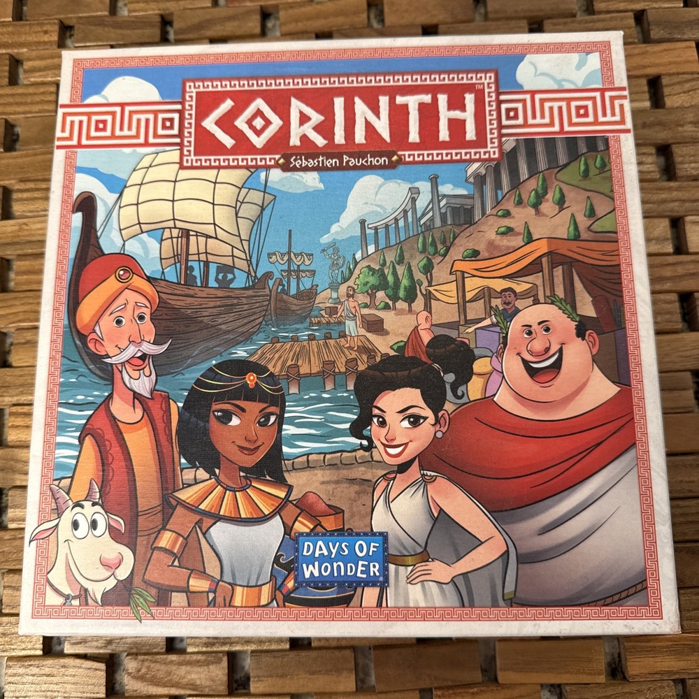 “CORINTH” (2019) ROLL-AND-WRITE GAME FOR 2-4 BY DAYS OF WONDER