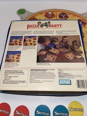 Vintage Pizza Party Matching Game Parker Brothers 1987 Incomplete Replacements