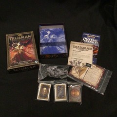 Talisman Rev 4th Edition Game THE HARBINGER Expansion FFG 100% Complete w box