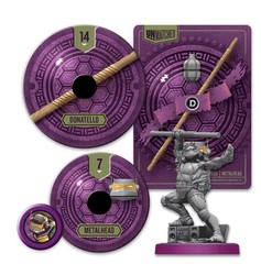 Unmatched Adventures Teenage Mutant Ninja Turtles TMNT Board Game Restoration