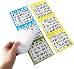 Ultimate Bingo Set: 1000 Durable Cards with Bold Numbers – No Duplicates