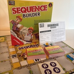 Learning Well Sequence Builder Reading Skill Board Game Ages 6+ RL 2.0-3.5 NEW
