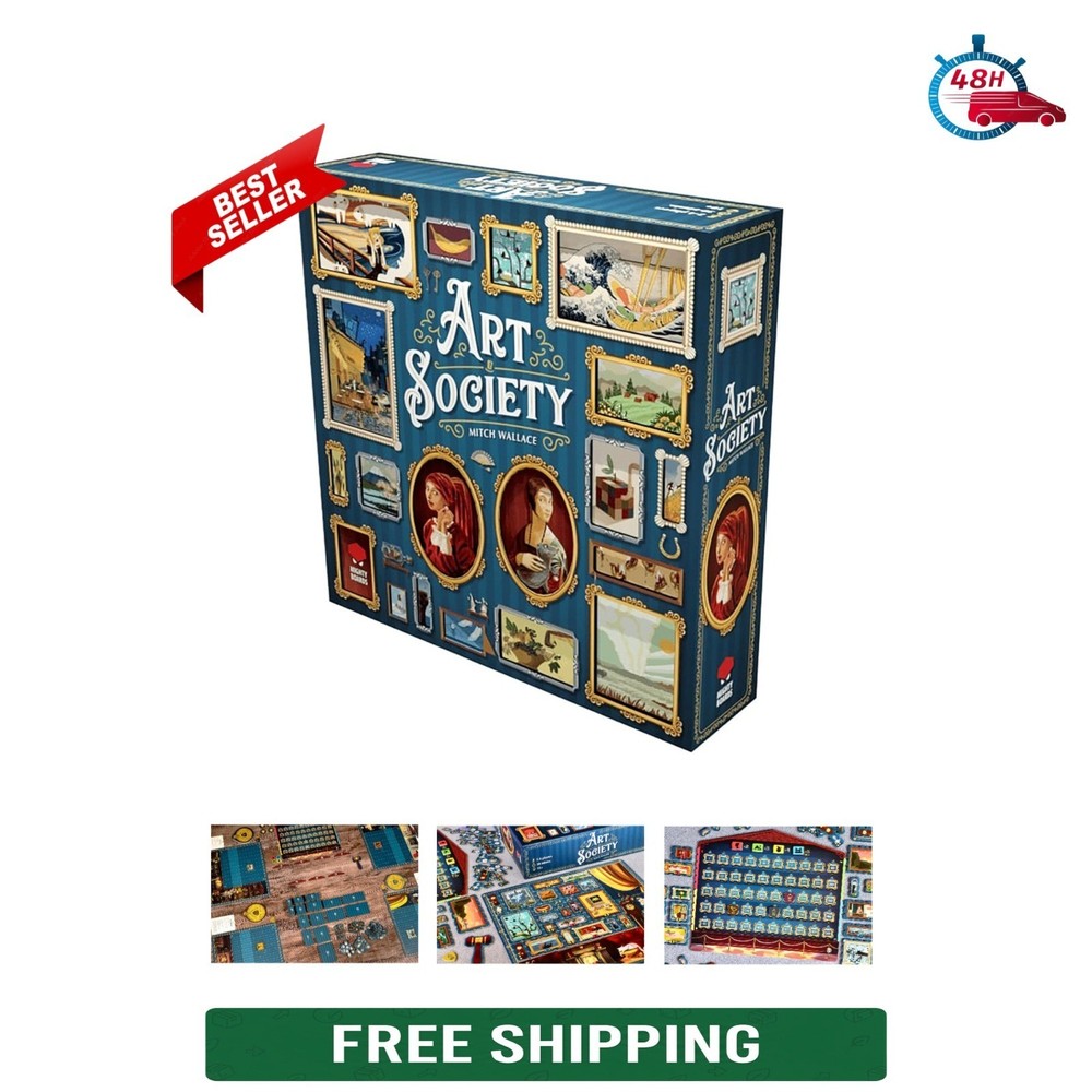 Mighty Boards: Art Society – Collection 27.2 cm x 7.6 x cm, Multicolor